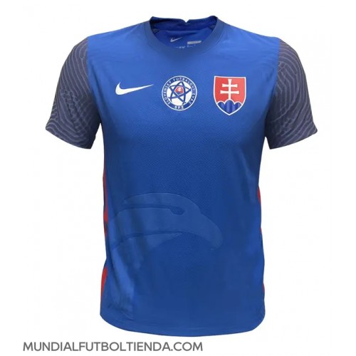 Camiseta Eslovaquia Primera Equipación Replica Eurocopa 2024 mangas cortas